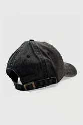 Black Washed Out Cap
